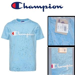 Champion Paint Splatter T-Shirt - Boys' Grade School